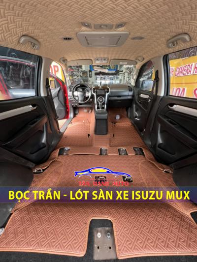 Bọc trần - Thảm Lót sàn Full xe ISUZU MUX