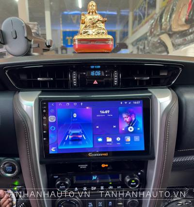 Lắp màn hình Android Ô tô V2 xe Fortuner 2022
