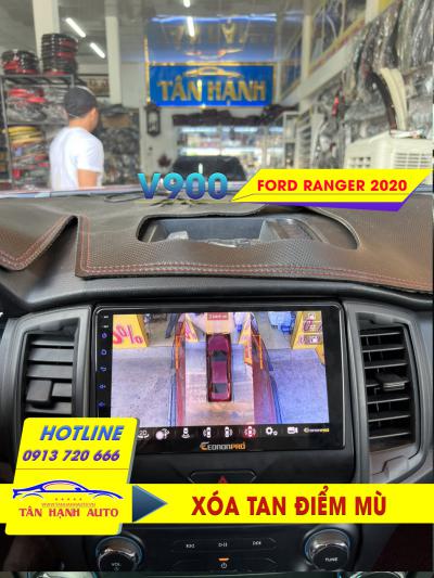 Lắp màn hình Ô tô liền Camera 360 độ xe Ford Ranger 2020