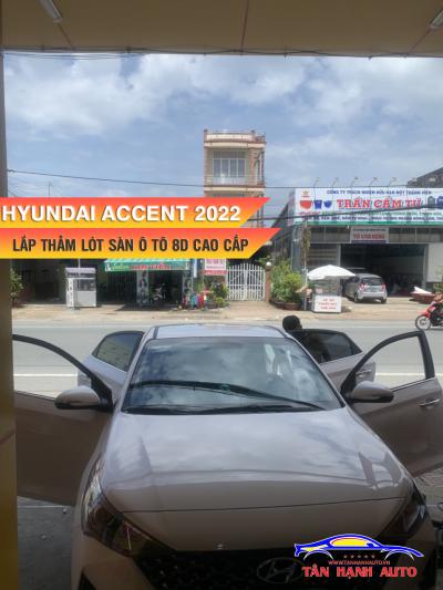 Lót sản ô tô 8D - 360 Hyundai Accent 2022