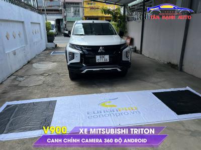 Màn Hình Liền Camera 360 độ lắp xe Bán tải Mitsubishi Triton