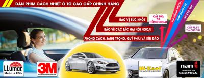 TOP thương hiệu dán phim cách nhiệt cho xe Ô tô tốt nhất hiện nay