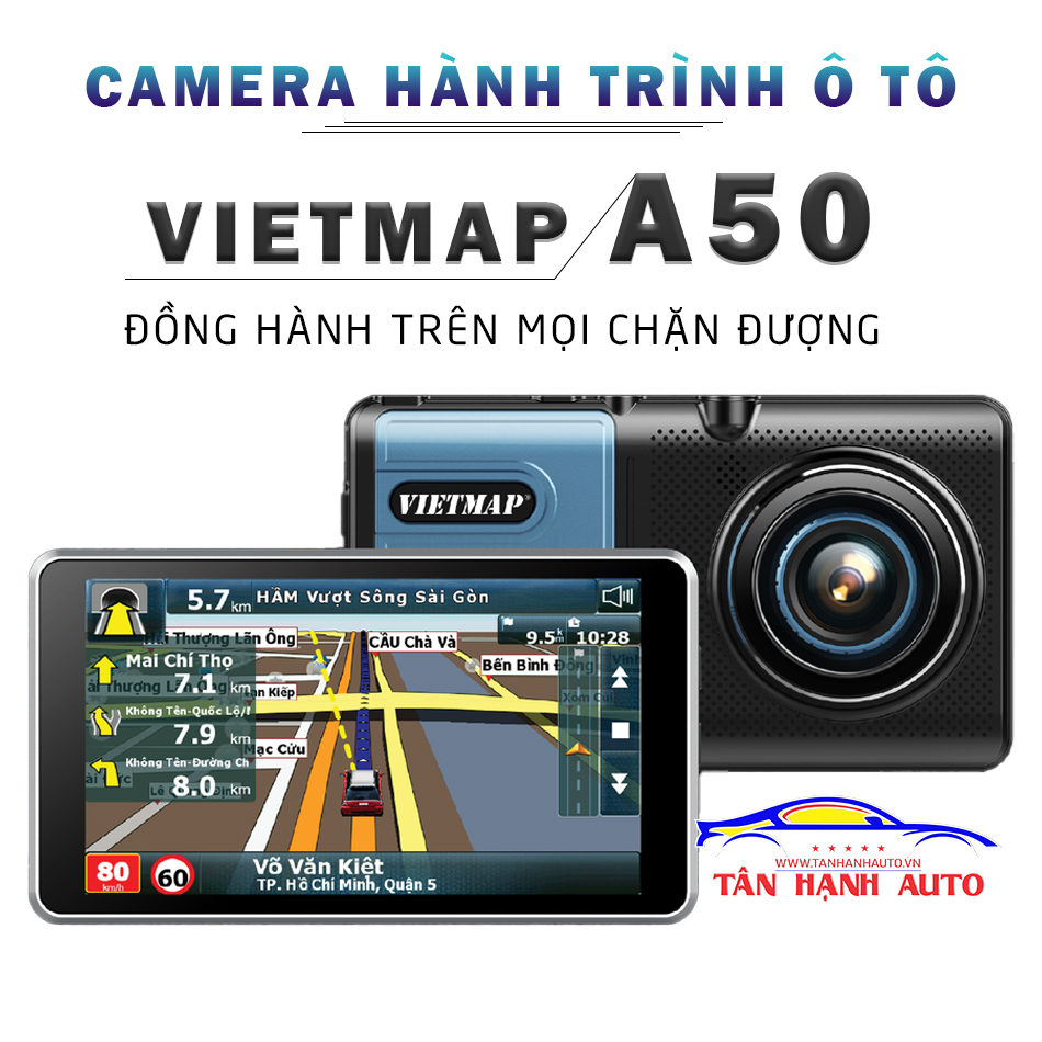 Tân Hạnh Auto lắp các loại camera hành trình Vietmap chính hãng ại Cà Mau