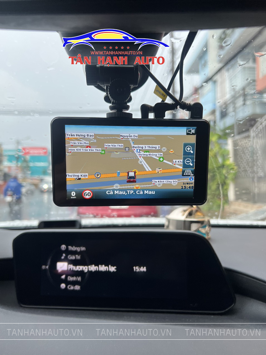 Lắp Camera hành trình Ô tô Vietmap A50 chính hãng tại Tân Hạnh Auto