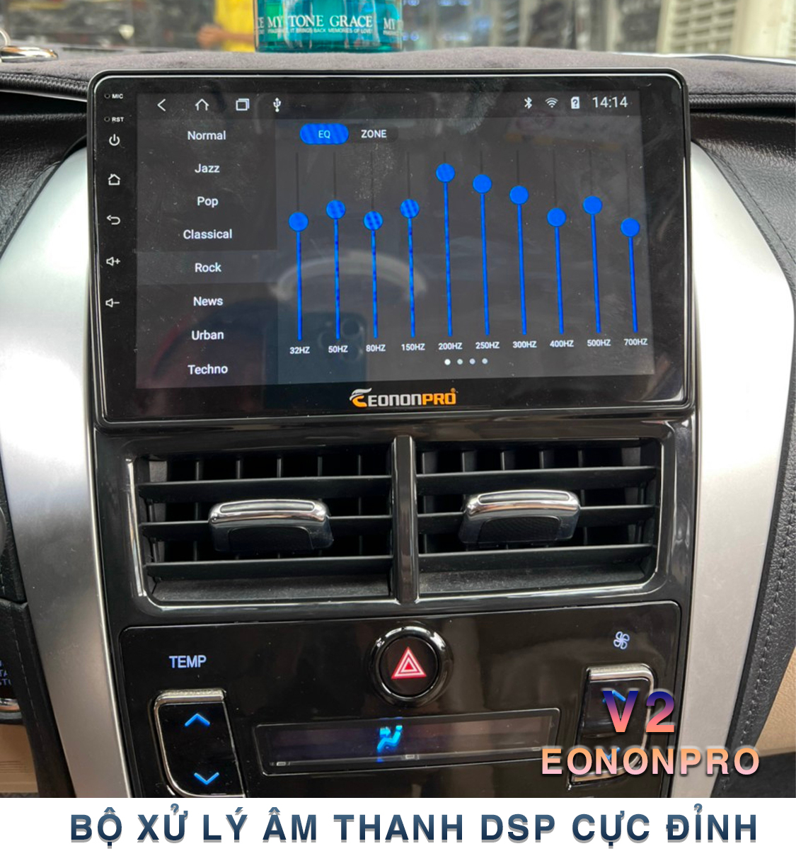 Nâng cấp màn hình Ô tô V2 giá rẻ tại Tân Hạnh Auto - Cà Mau chính hãng